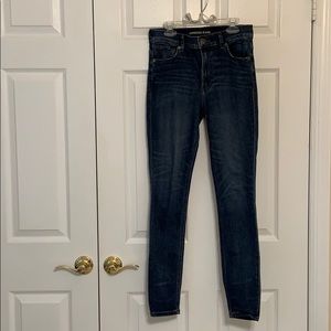 Express high rise legging skinny jeans